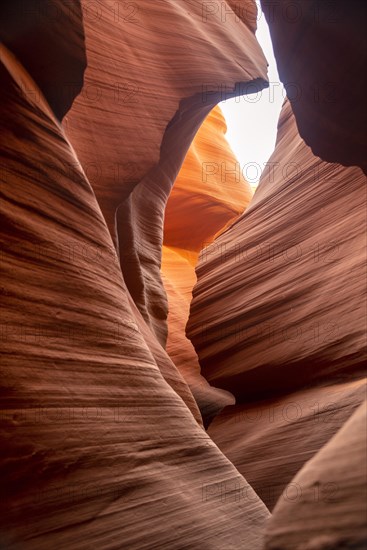 Colourful sandstone formation