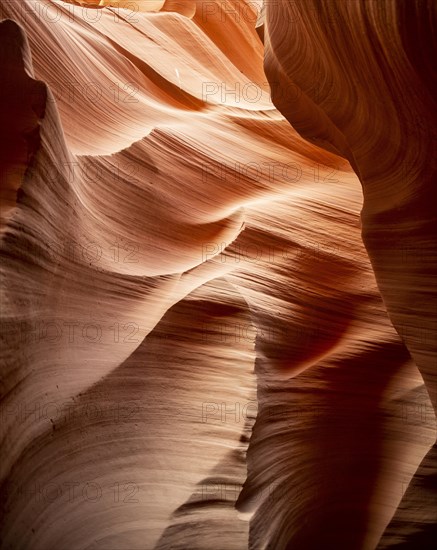 Colourful sandstone formation