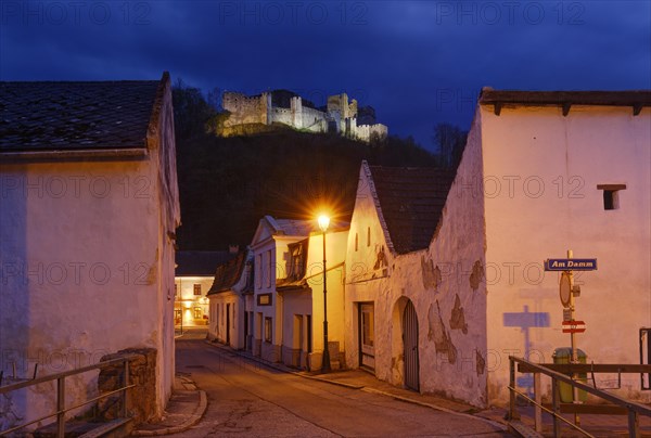 Kirchengasse with view towards castle