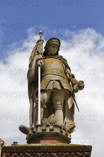 Statue of Saint Florian at Florian Square