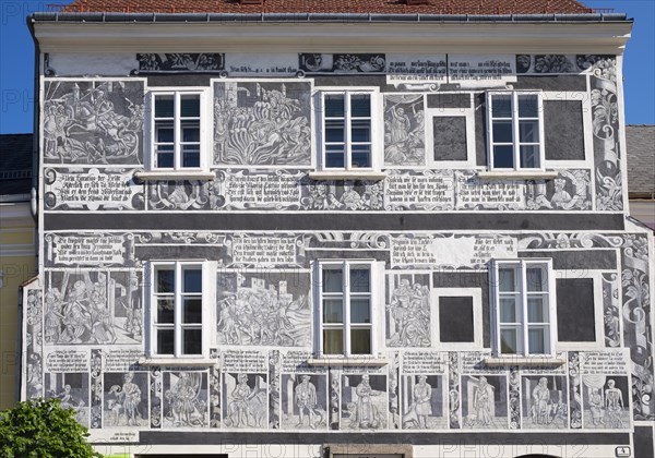 Sgraffito house