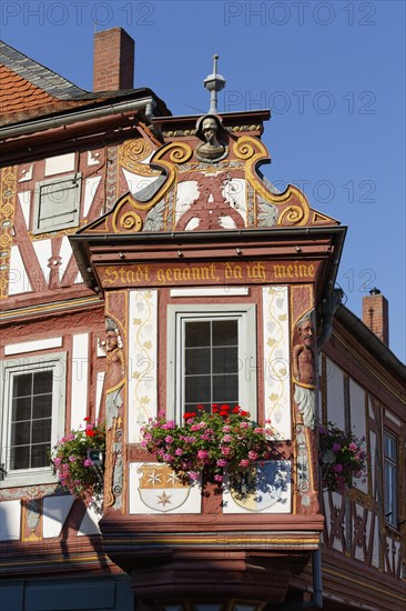 Window bay of the Haus zum Einhard house