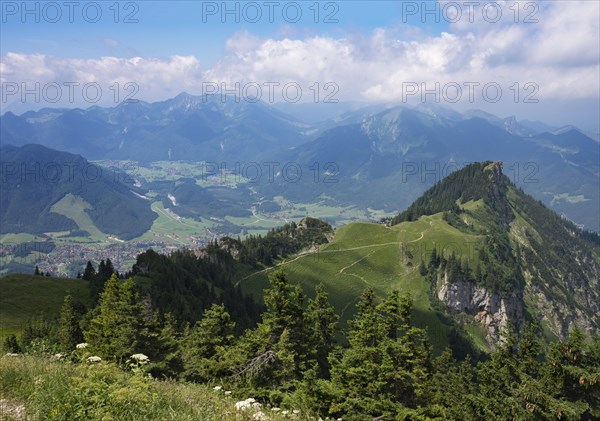 View from Hochgern mountain