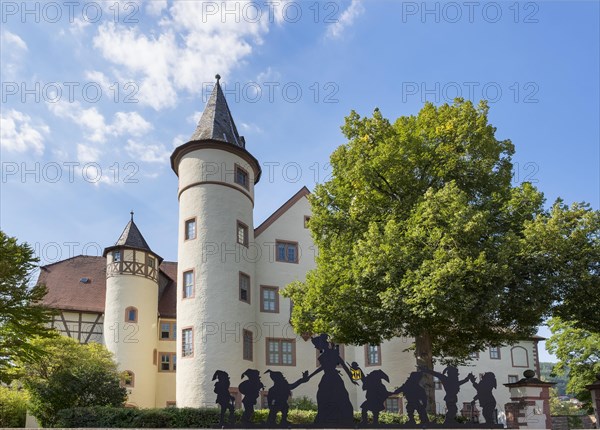 Lohrer Schloss or Lohr castle and Spessartmuseum