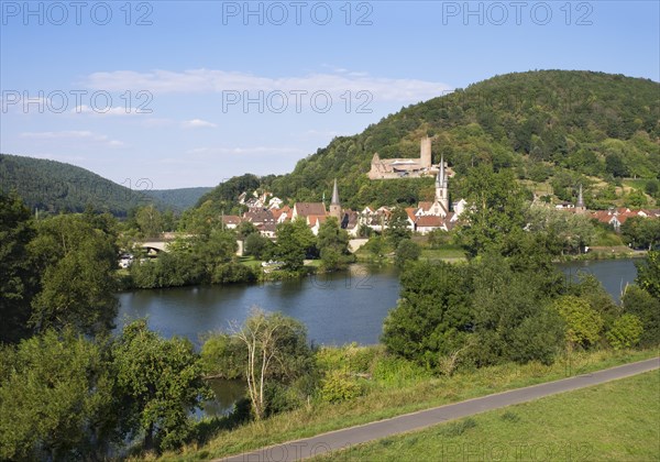 Main river at Gemunden am Main