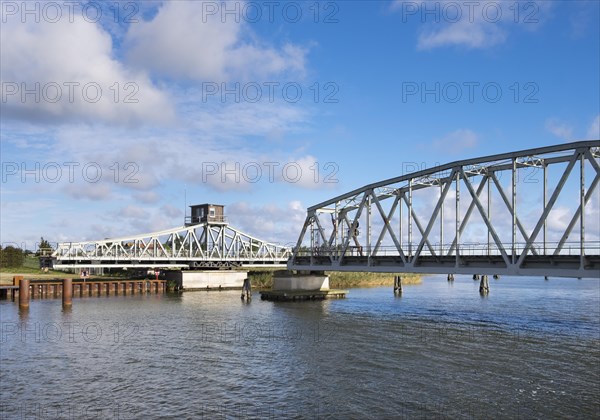 Meiningenbrucke bridge over Meiningenstrom