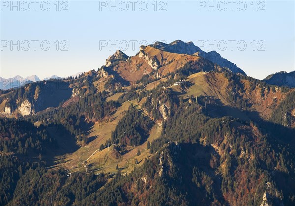 Brauneck with Latschenkopf and Benediktenwand