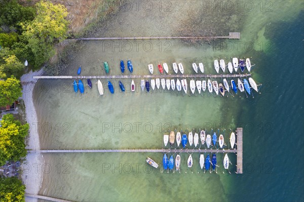 Boat pontoons near Gmund