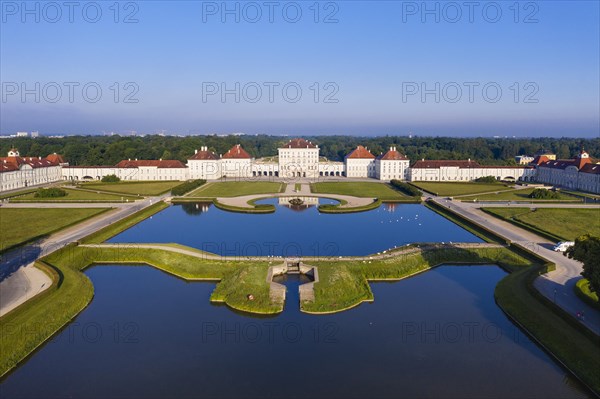 Castle Nymphenburg with castle park