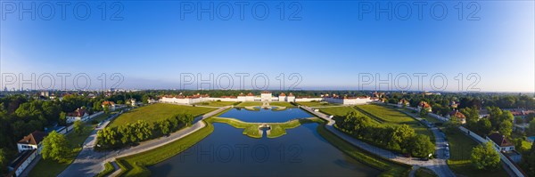 Castle Nymphenburg with castle park