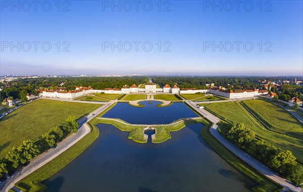 Castle Nymphenburg with castle park