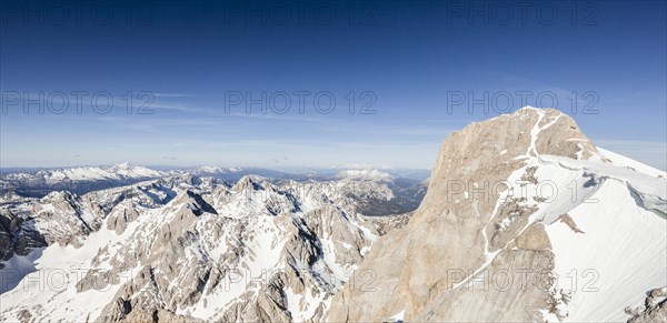 On the Punta Rocca at the Marmolada