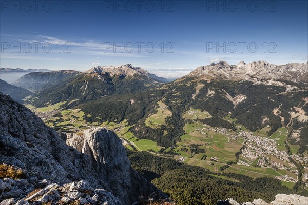 View from the top of Cima Dodici