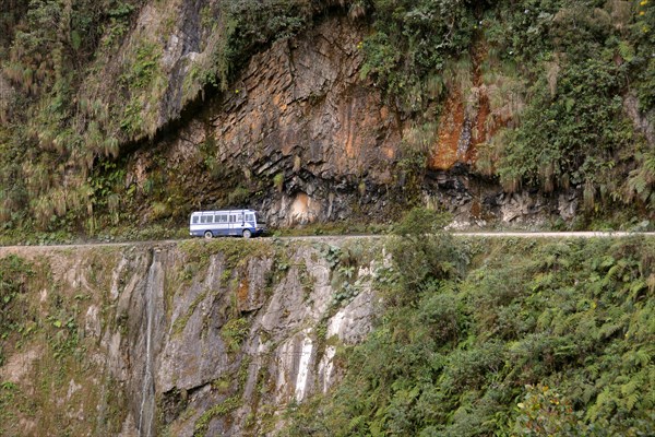 Bus on Death Road