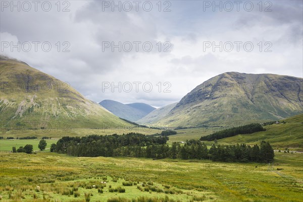 Beinn Dorain mountain on the left