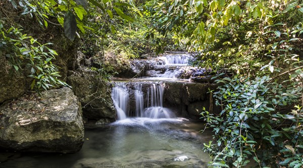 Waterfall in Erawan National Park