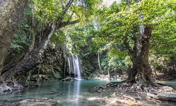 Waterfall in Erawan National Park