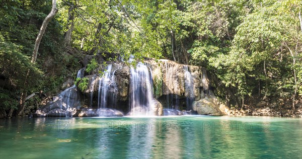 Waterfall in Erawan National Park