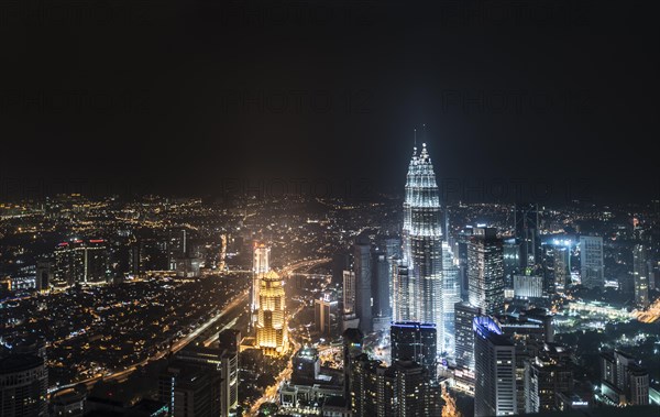 Skyline at night