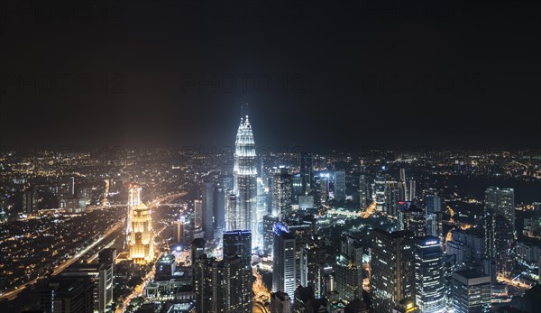 Skyline at night