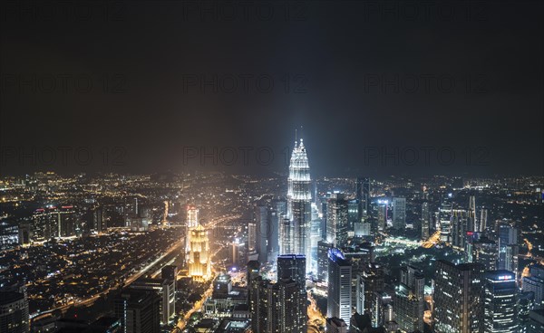 Skyline at night