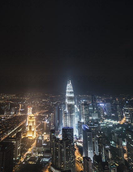 Skyline at night