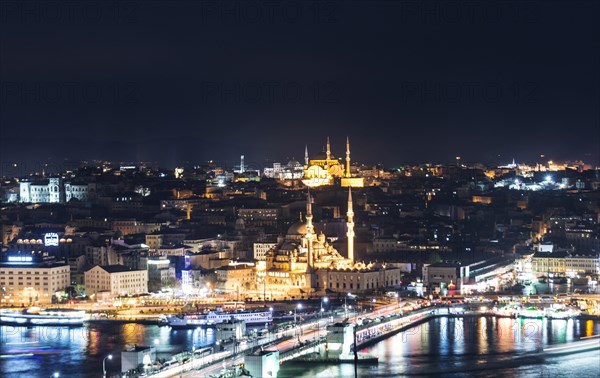 Cityscape at night