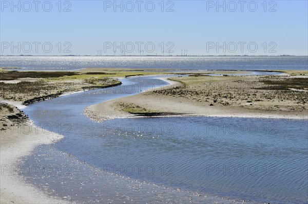 Lagoon on the west of the island