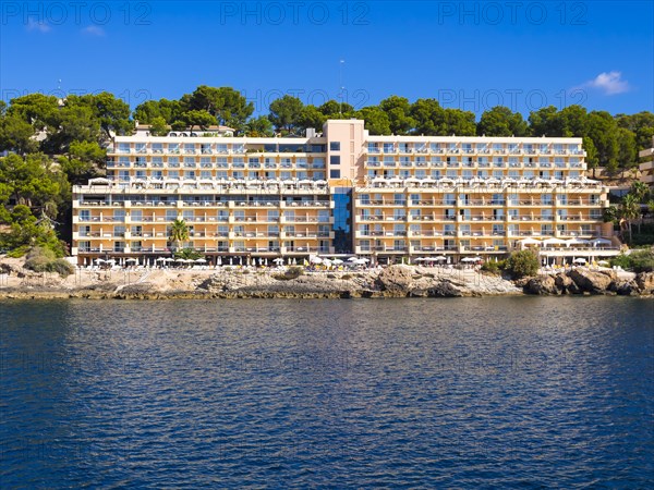 Hotel Iberostar on the coast of Santa Ponca