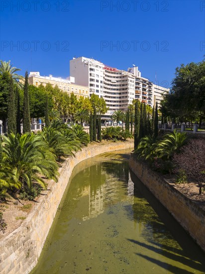 Sa Sierra historical city canal and Passeig Mallorca