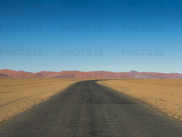 Road C27 on the Namib Desert