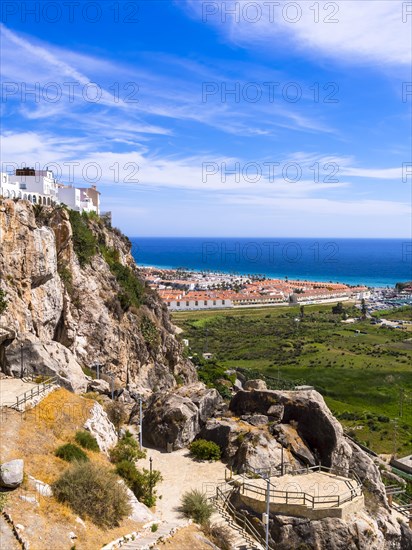 View from the Moorish castle on Salobrena