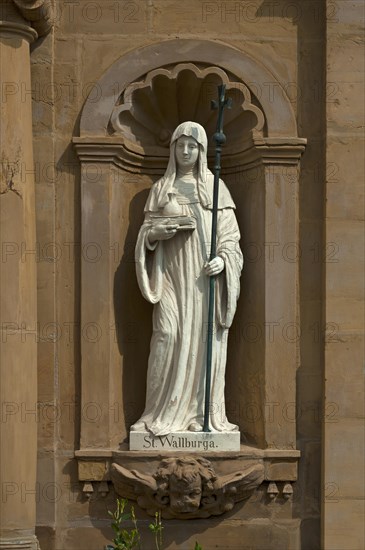 Sculpture of Saint Walpurga