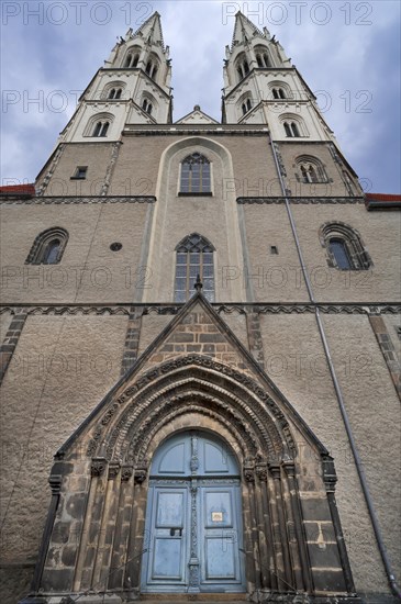 Romanesque entrance portal