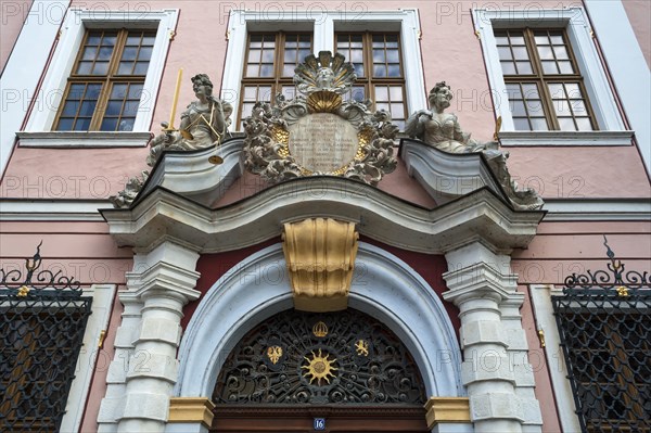 Baroque entrance portal