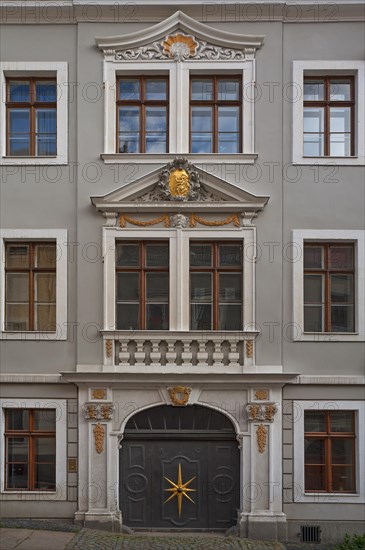Restored 18th century facade