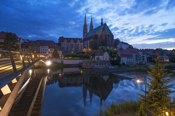 View from the Polish Gorlitz to St. Peter's Church