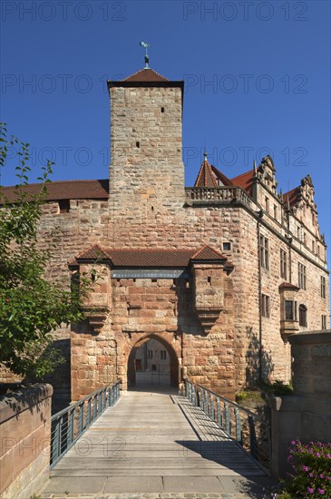 Gate with bridge of the main castle