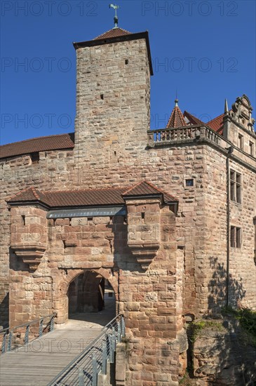 Gate with bridge of the main castle