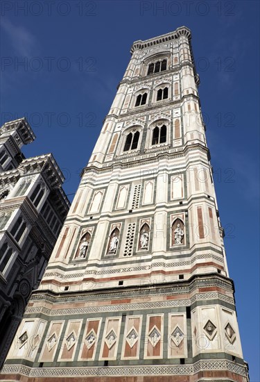 The bell tower at the cathedral