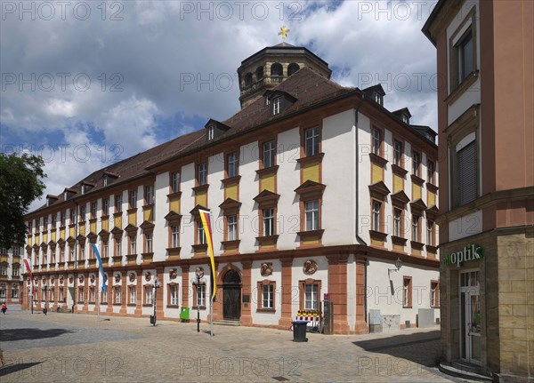 Altes Schloss or Old Castle with the tower of the castle church