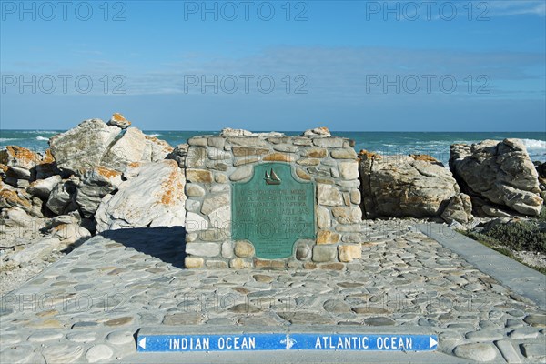 Marker at Cape Agulhas