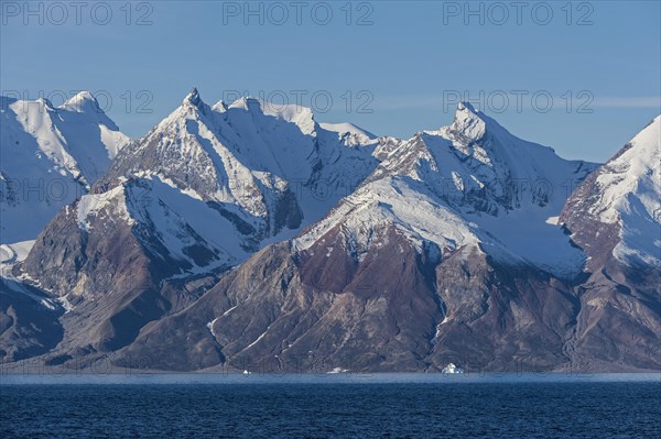 Snow-covered mountains