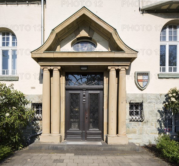 Entrance to the former town hall