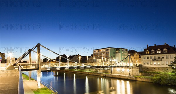 Chain bridge over Rhineâ€“Mainâ€“Danube Canal