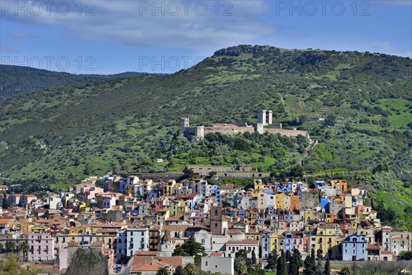 Cityscape with Castle Castello Malaspina