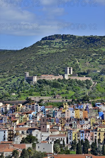 Cityscape with Castle Castello Malaspina