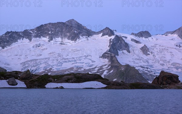 Schwarzsee lake in Zemmgrund