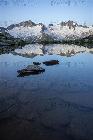 Schwarzsee lake in Zemmgrund