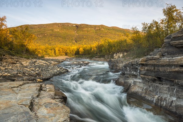 Autumnal Abisko canyon